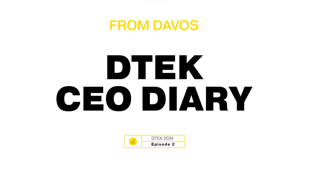 DTEK CEO Diary from #Davos24 #2